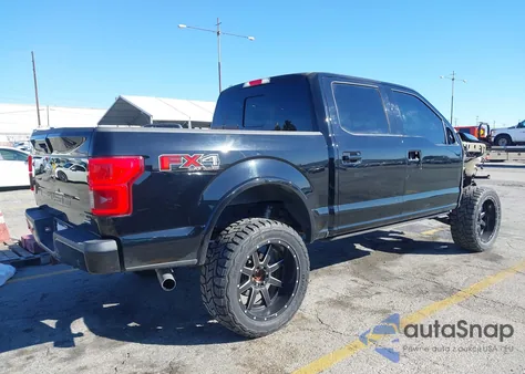 2018 Ford F-150 Lariat from USA, damaged, VIN 1FTEW1EG4JFB59375